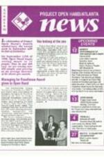 The Summer 1992 issue of Project Open Hand/Atlanta News, a newsletter published by the AIDS organization. 6 pages.