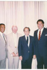 View of four Atlanta mayors including Maynard Jackson and Andrew Young.