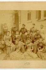 Group portrait of Spelman Seminary High School Class of 1892.