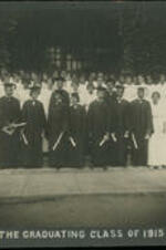 Atlanta University class of 1915 in academic regalia.