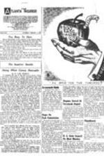 The article "Doing What Comes Naturally," by  Holman, was published in the Atlanta Inquirer on February 4th, 1941. Holman criticized Wilma Rudolph for lacking cordiality during her visit to Atlanta. The writer suggested that some Negro athletes use a masquerade when speaking on social issues. However, others argue that athletes should not be limited in expressing their opinions, and Wilma Rudolph was regarded as genuine and gracious by most people she met in Atlanta. 1 page.