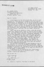 A letter from Lynette Macer to Joseph E. Lowery regarding her visit to the Southern Christian Leadership Conference's headquarters in Atlanta, Georgia. 1 page.