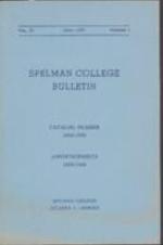 Spelman College Catalog 1958-1959