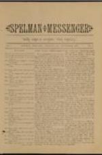 Spelman Messenger November 1887 vol. 4 no. 1