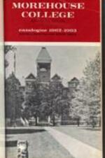 Morehouse College Catalog 1962-1963, Announcements 1963-1964, May 1963