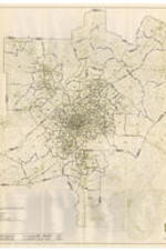 Detailed base map of the Atlanta regions census tracts with census boundaries outlined.