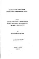 Investigation of the reaction between cinnamic aldehyde and benzyl magnesium chloride, 1933