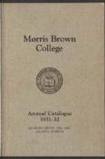 Morris Brown College Catalog 1931-1932