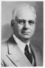 A portrait of William Henry Boddy. Written on verso: Dr. William Henry Boddy, Commencement Speaker, 1939
