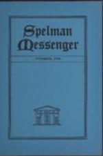 Spelman Messenger November 1936 vol. 52 no. 5