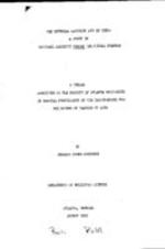 The Internal Security Act of 1950: a study in the national security versus individual freedom, 1952